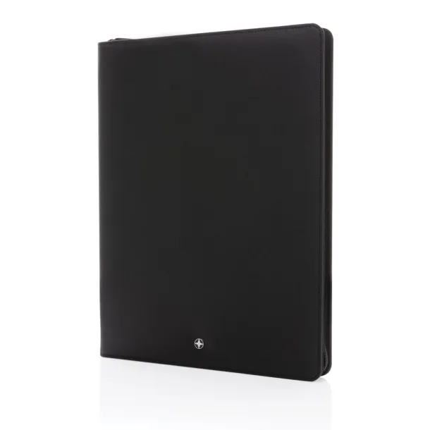  Swiss Peak Heritage RCS rPU portfolio s patentnim zatvaračem, A4 - Swiss Peak Crna