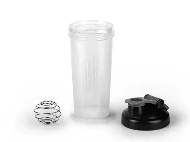 GYM mix bottle - shaker Gray