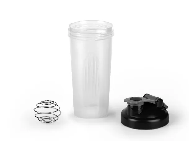 GYM mix bottle - shaker Gray