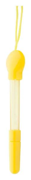 Pump bubble blower pen Yellow