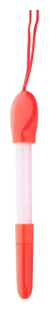 Pump bubble blower pen Red