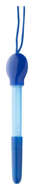 Pump bubble blower pen Blue