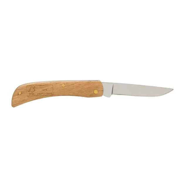  FSC® wooden knife - XD Collection Brown 