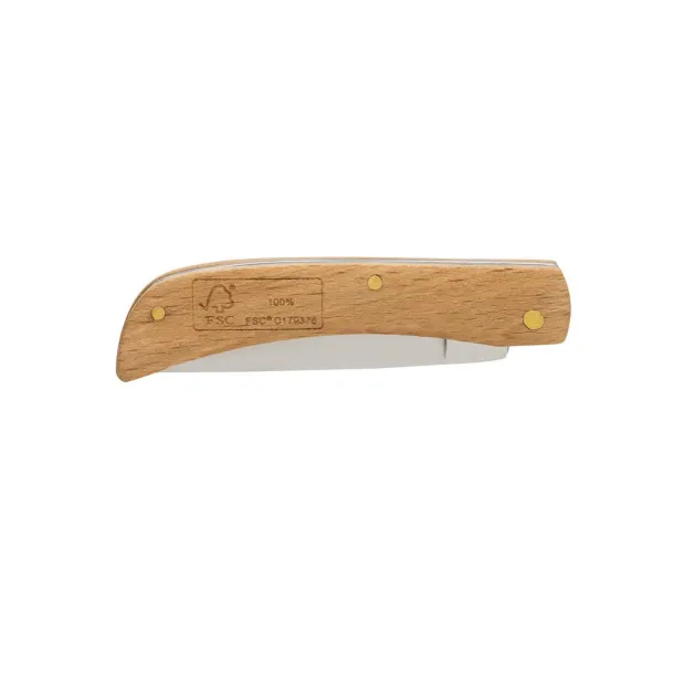  FSC® wooden knife - XD Collection Brown 