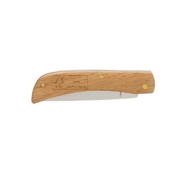  FSC® wooden knife - XD Collection Brown 