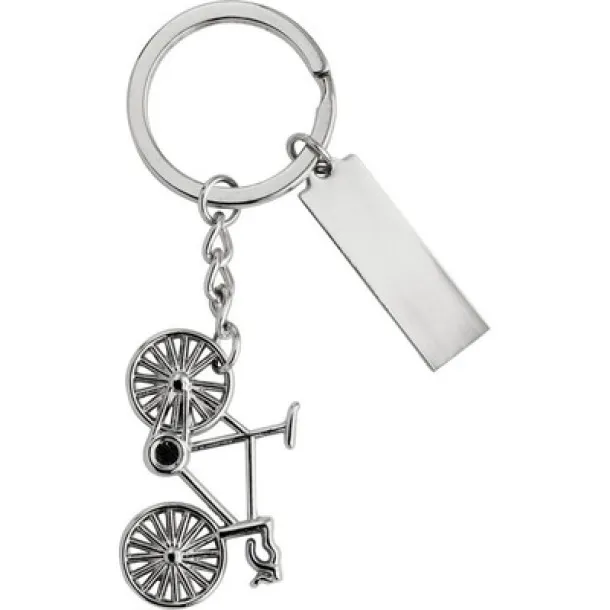  Keyring "bicycle" Srebrna