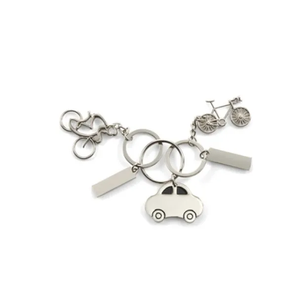  Keyring "bicycle" Srebrna