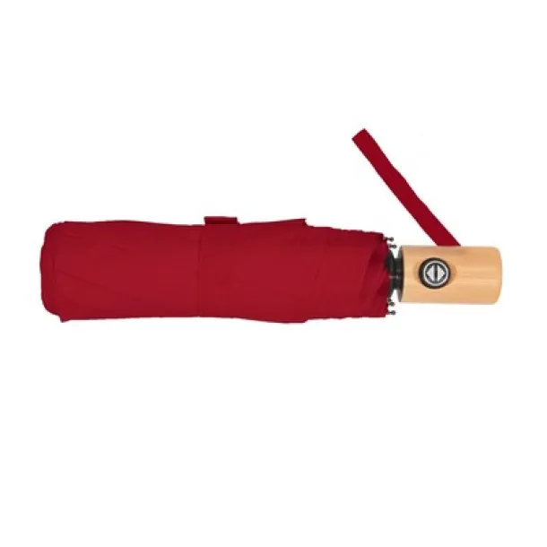  RPET automatic umbrella red