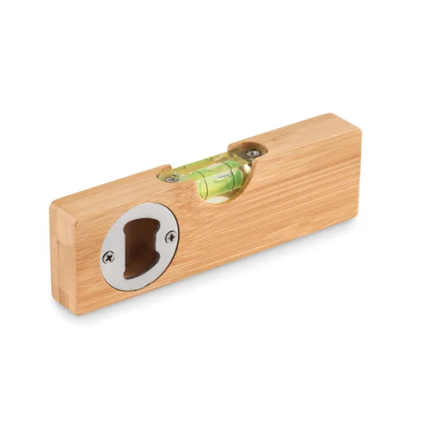 SPIREN Spirit level and bottle opener Wood