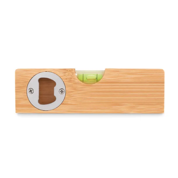 SPIREN Spirit level and bottle opener Wood