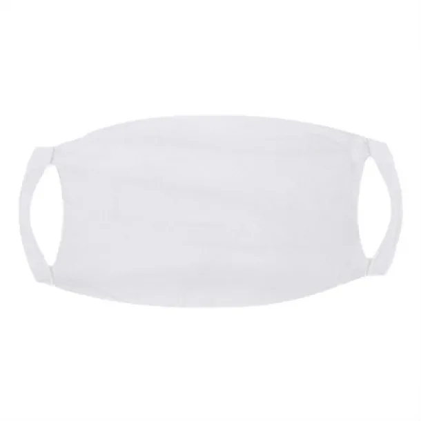  Reusable face mask with filter space and silver ions white