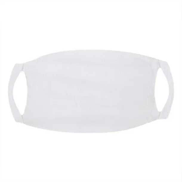  Reusable face mask with filter space and silver ions white