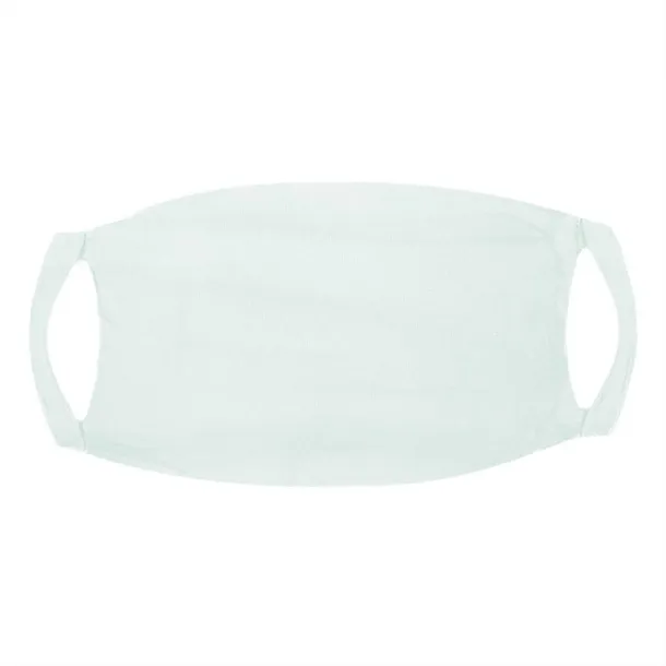  Reusable face mask with filter space and silver ions lightgreen