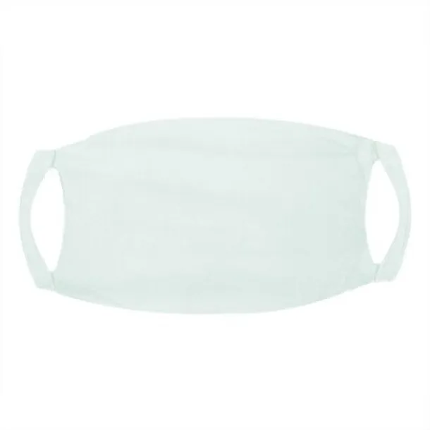  Reusable face mask with filter space and silver ions lightgreen