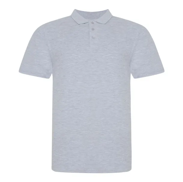 100 THE 100 POLO - Just Polos Heather Grey