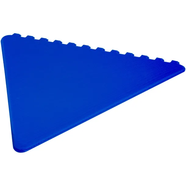 Frosty 2.0 triangular recycled plastic ice scraper - Unbranded Royal blue