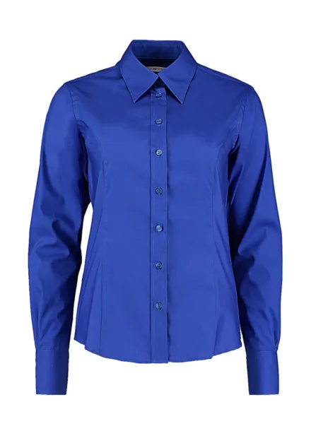  Women's Tailored Fit Premium Oxford Shirt - Kustom Kit Royal