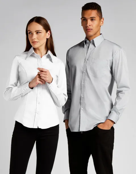  Women's Tailored Fit Premium Oxford Shirt - Kustom Kit