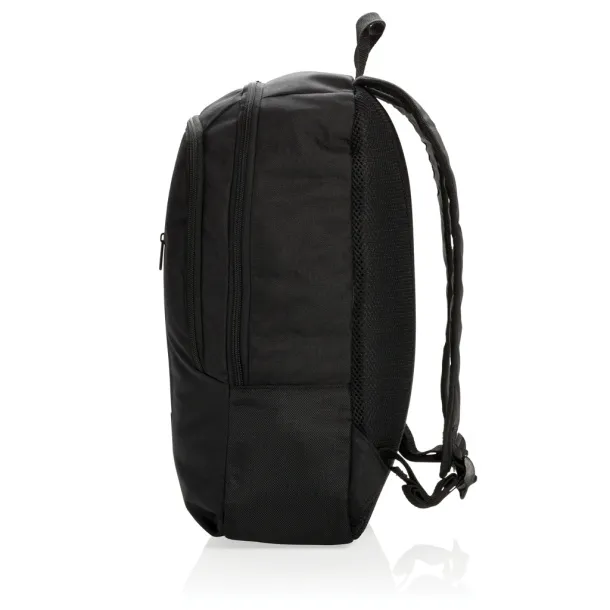  Swiss Peak poslovni ruksak za laptop, 17" - Swiss Peak Crna