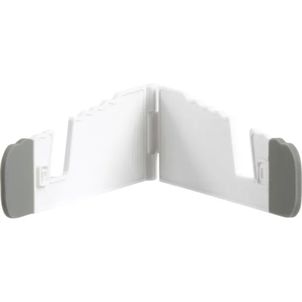  Foldable mobile phone stand also for tablets white