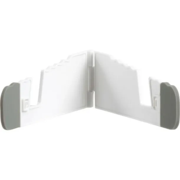  Foldable mobile phone stand also for tablets white