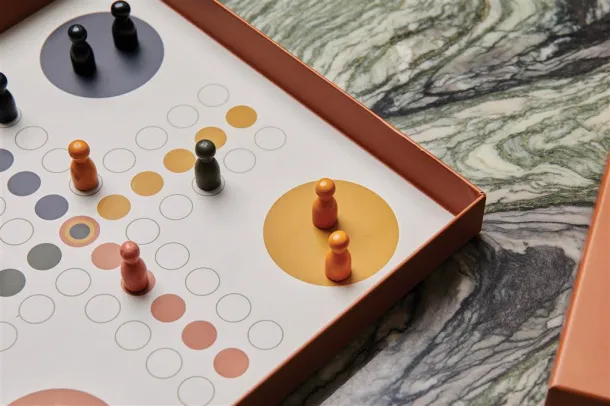  VINGA Ludo coffee table game - Vinga brown 