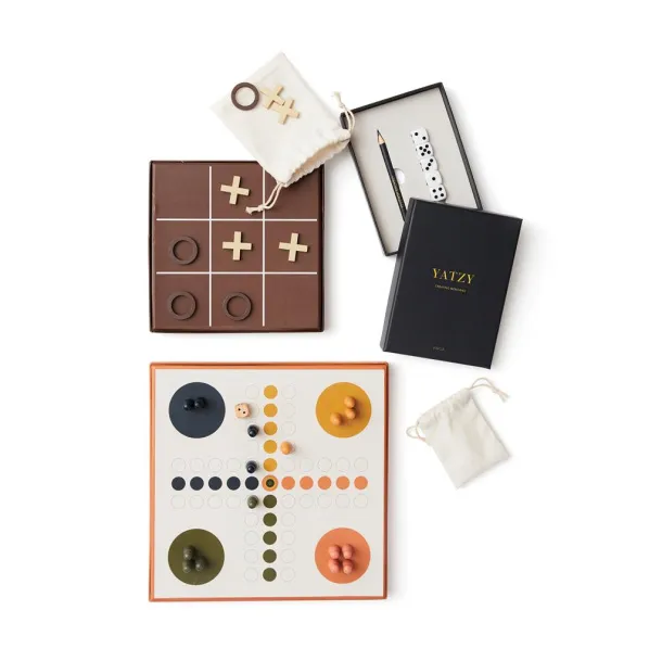  VINGA Ludo coffee table game - Vinga brown 