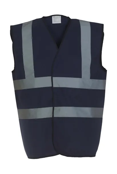  Fluo 2 Band+Brace Waistcoat - Yoko Navy