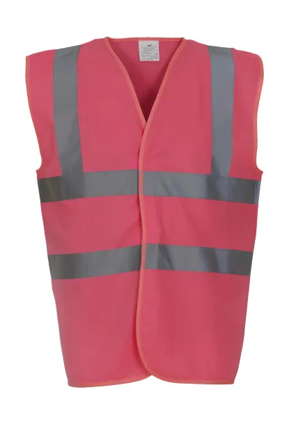  Fluo 2 Band+Brace Waistcoat - Yoko Pink