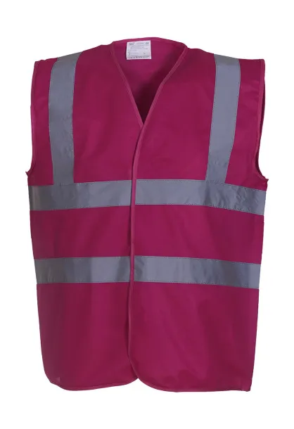  Fluo 2 Band+Brace Waistcoat - Yoko Raspberry