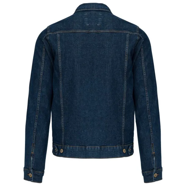  MEN'S UNLINED DENIM JACKET - Kariban Blue Rinse