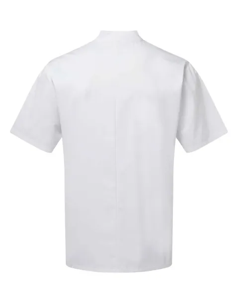  'ESSENTIAL' SHORT SLEEVE CHEF'S JACKET - Premier White