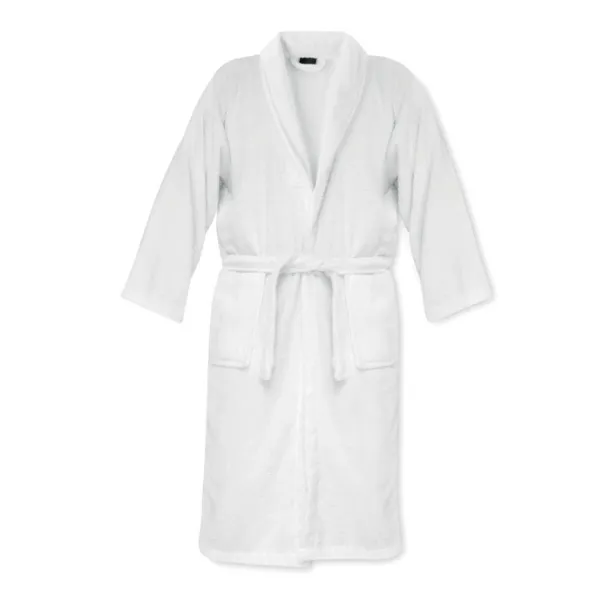 ONZAI LARGE Bade-mantil od organskog pamuka XL/XXL Bijela