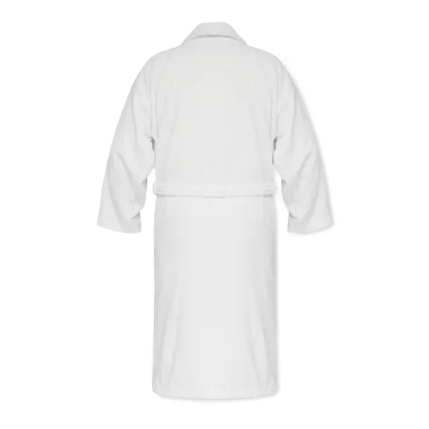ONZAI LARGE Bade-mantil od organskog pamuka XL/XXL Bijela