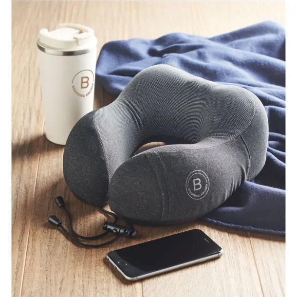 BANTAL Travel Pillow in RPET stone grey