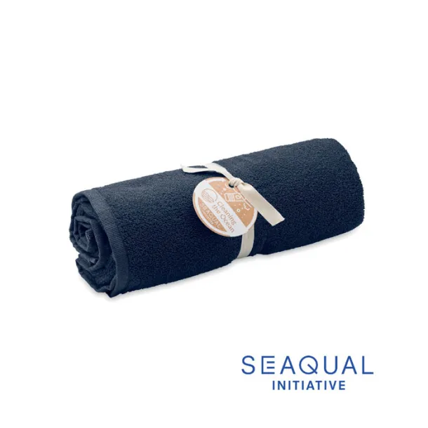 SAND SEAQUAL® towel 70x140cm Blue