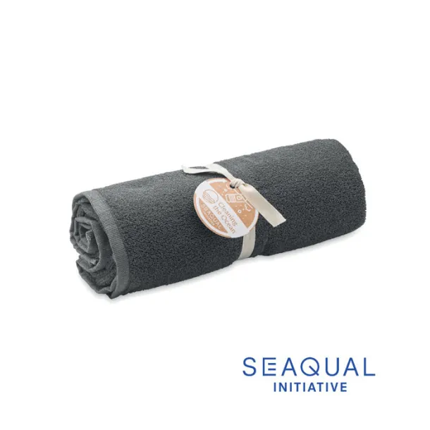 SAND SEAQUAL® towel 70x140cm Grey