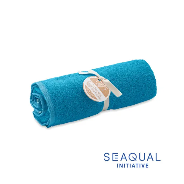 SAND SEAQUAL® towel 70x140cm Turquoise