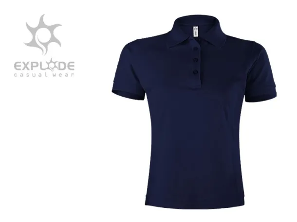 TOP GUN LADY Ženska polo majica, 210g/m2 - EXPLODE Plava