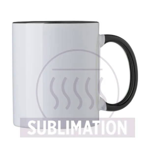  Keramička šalica, 300 ml Crna