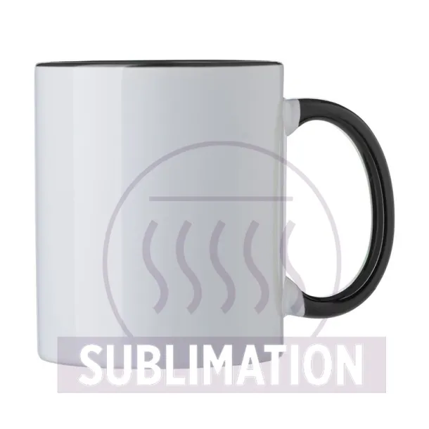  Ceramic mug 300 ml Crna