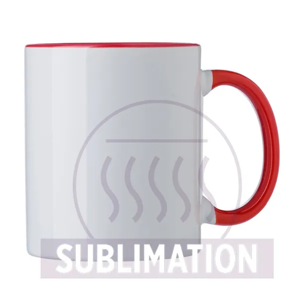  Ceramic mug 300 ml Crvena