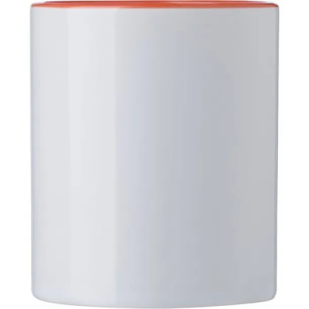  Ceramic mug 300 ml Narančasta