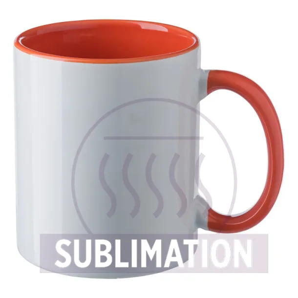  Ceramic mug 300 ml Narančasta
