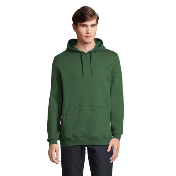 SNAKE HOOD SWEATER-280g bottle green