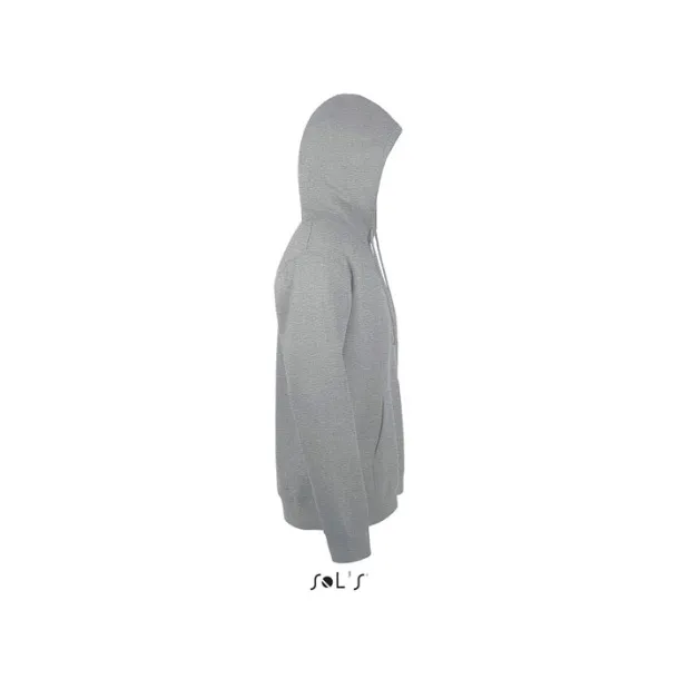 SNAKE HOOD SWEATER-280g Grey Melange