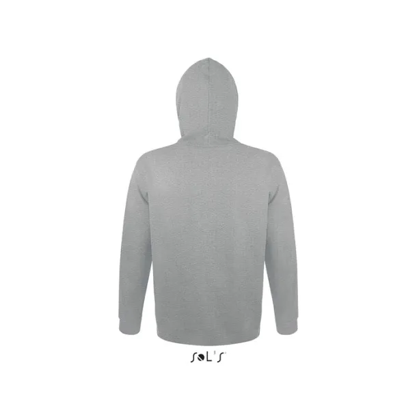 SNAKE HOOD SWEATER-280g Grey Melange