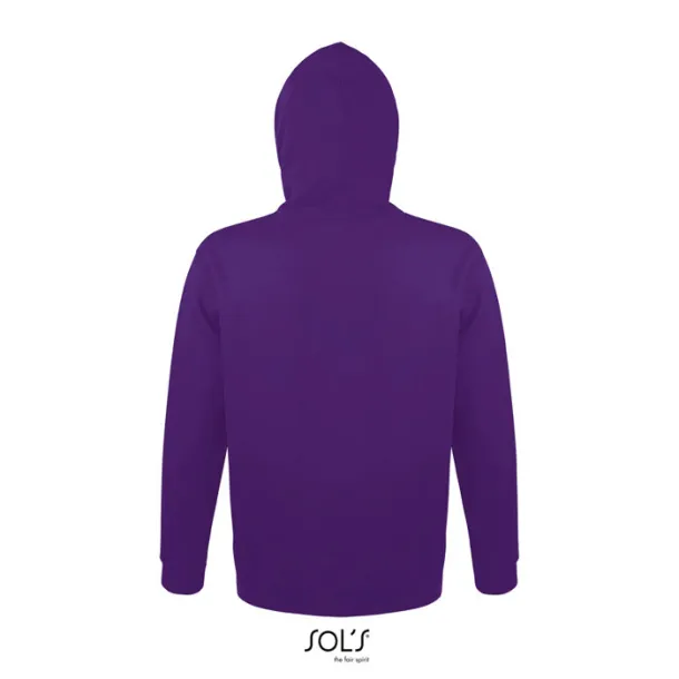 SNAKE HOOD SWEATER-280g Dark purple