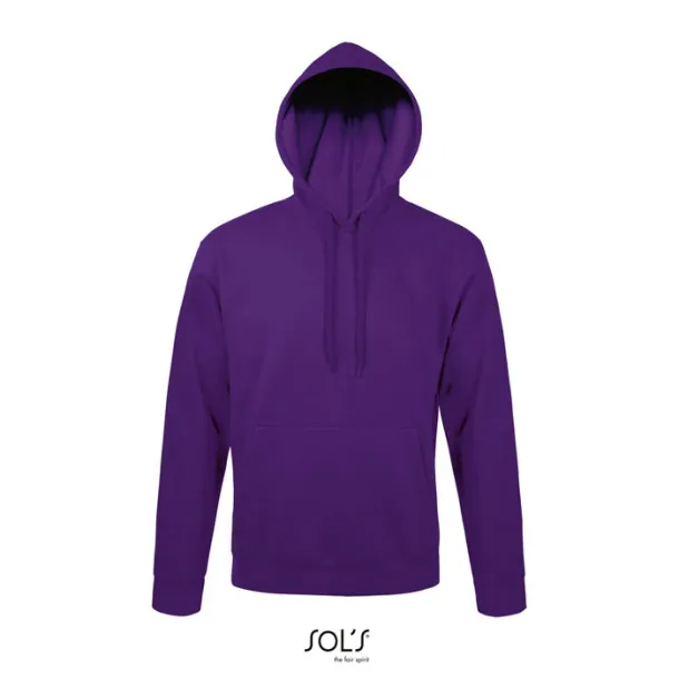 SNAKE HOOD SWEATER-280g Dark purple