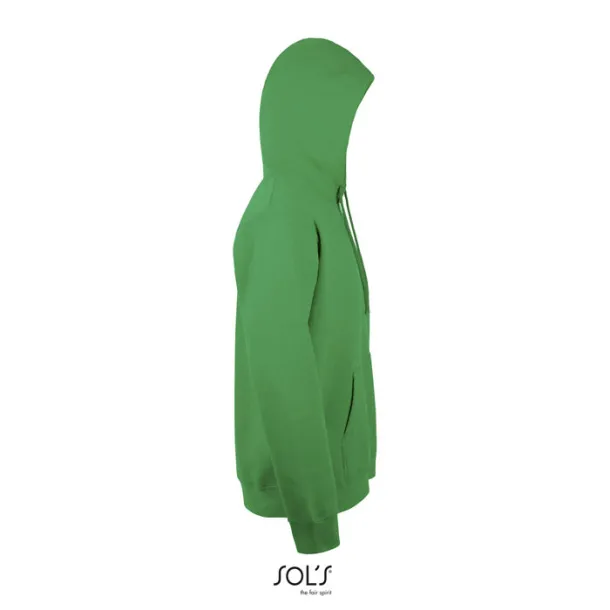 SNAKE HOOD SWEATER-280g kelly green